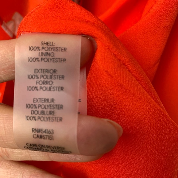 CALVIN KLEIN women’s ruffle front skirt tango floral print size 12 - Picture 11 of 15